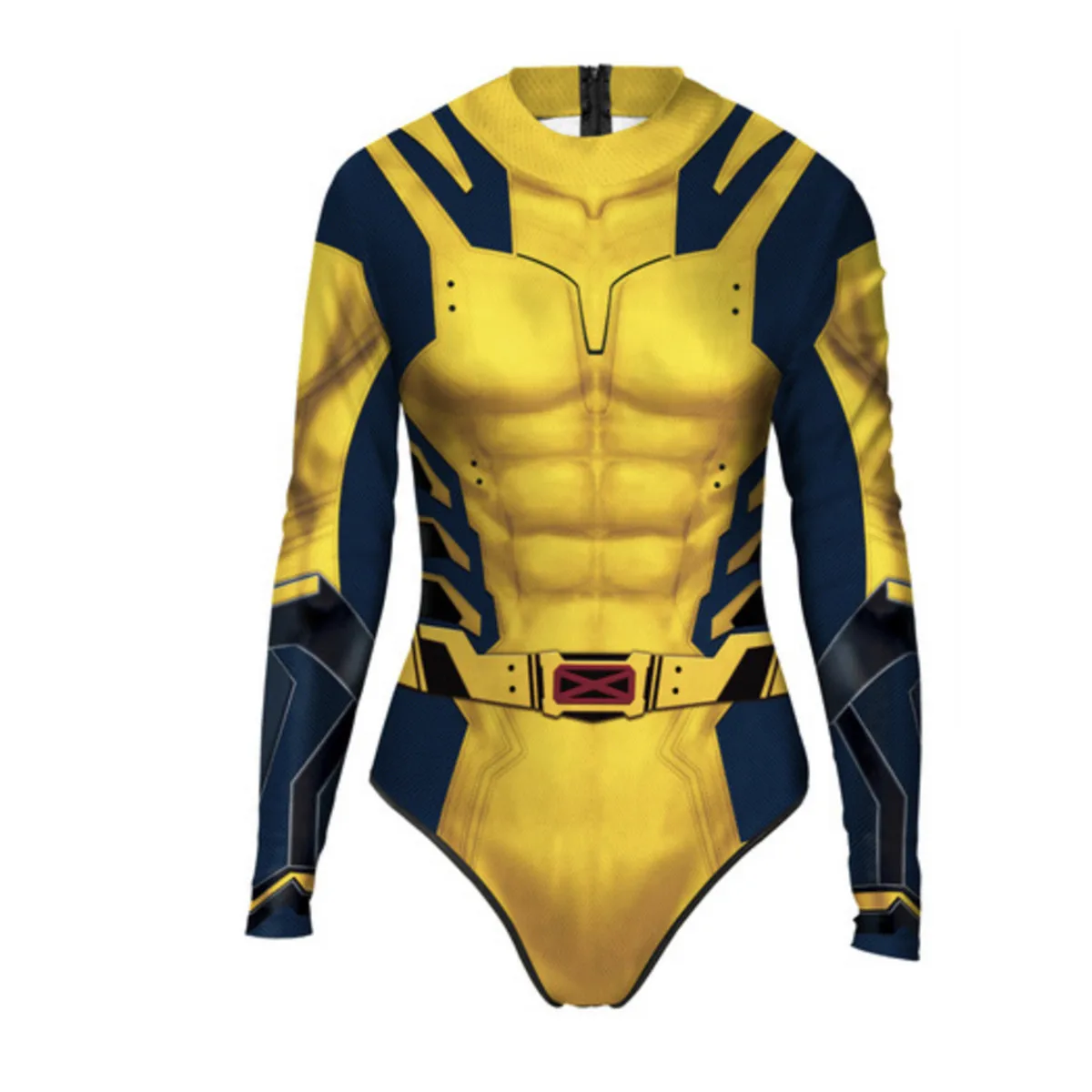 3D принт супергерой Росомаха Дедпул косплей комбинезон женские костюмы на