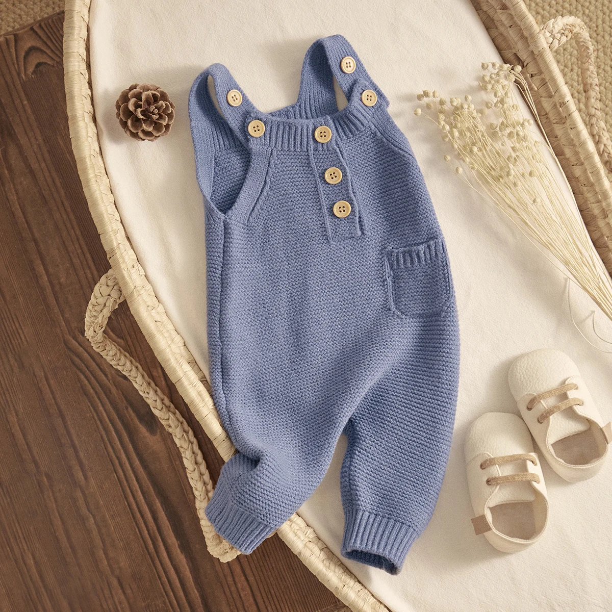 Ma&ampbaby От 1 до 18 месяцев комбинезон для новорожденных мальчиков и девочек вязаный