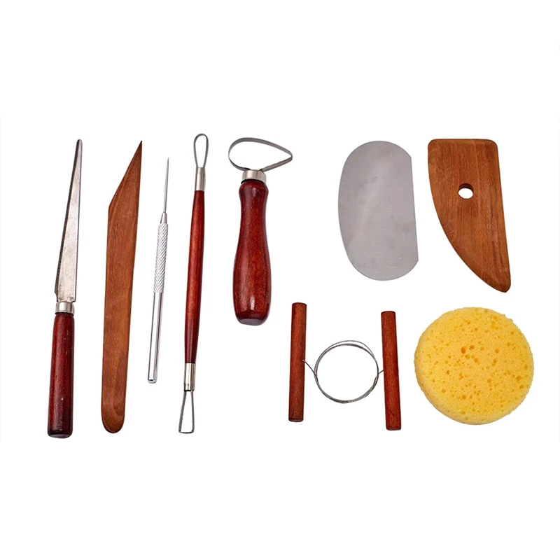 

Wood Ceramic Clay Tool Set, Potter Ceramic Carving Tools, Artist, High Quality Wood Ceramic Clay Tool Set