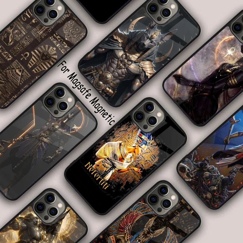 Магнитный чехол для APPLE iPhone 16 14 13 12 11 Pro Max 15 Plus с беспроводной зарядкой