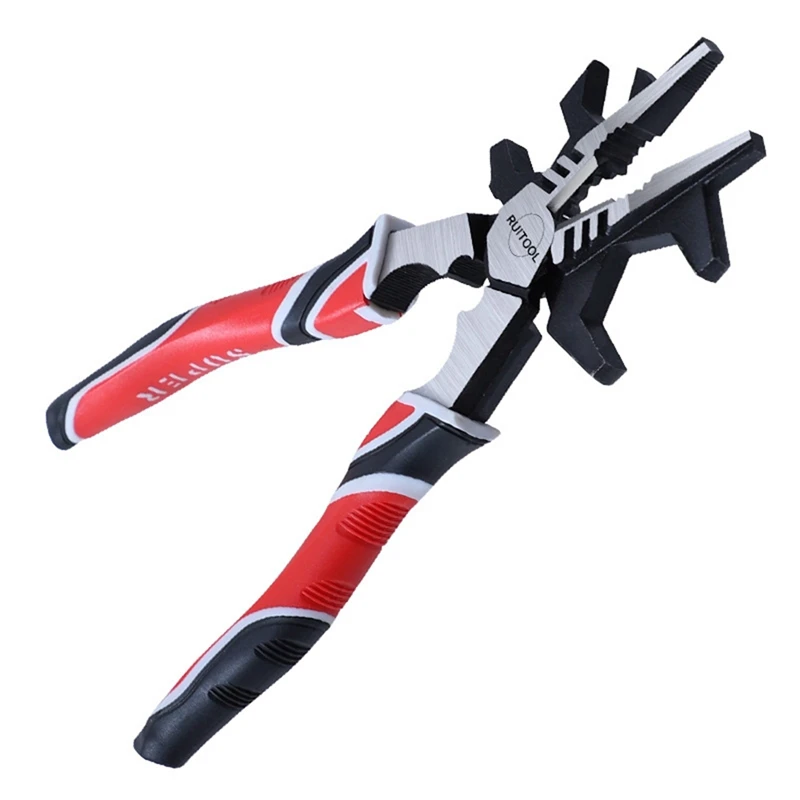 

RUITOOL 1 PCS Multifunctional Electric Welding Pliers 8 Inch Welds Clamp As Shown Weld Auxiliary Hand Tools For Electric Welder