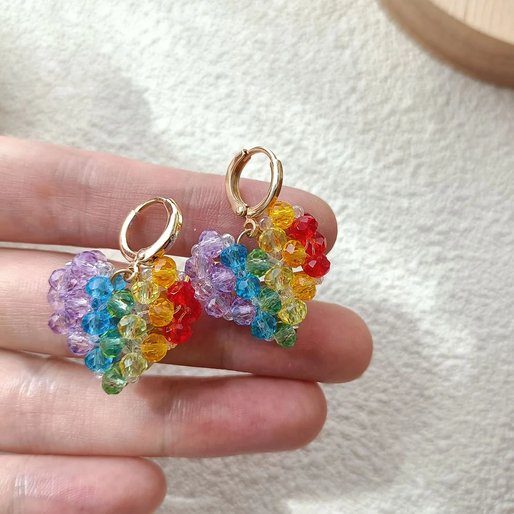 

Стильный шикарный подарок, женские серьги-гвоздики в форме сердца для декора