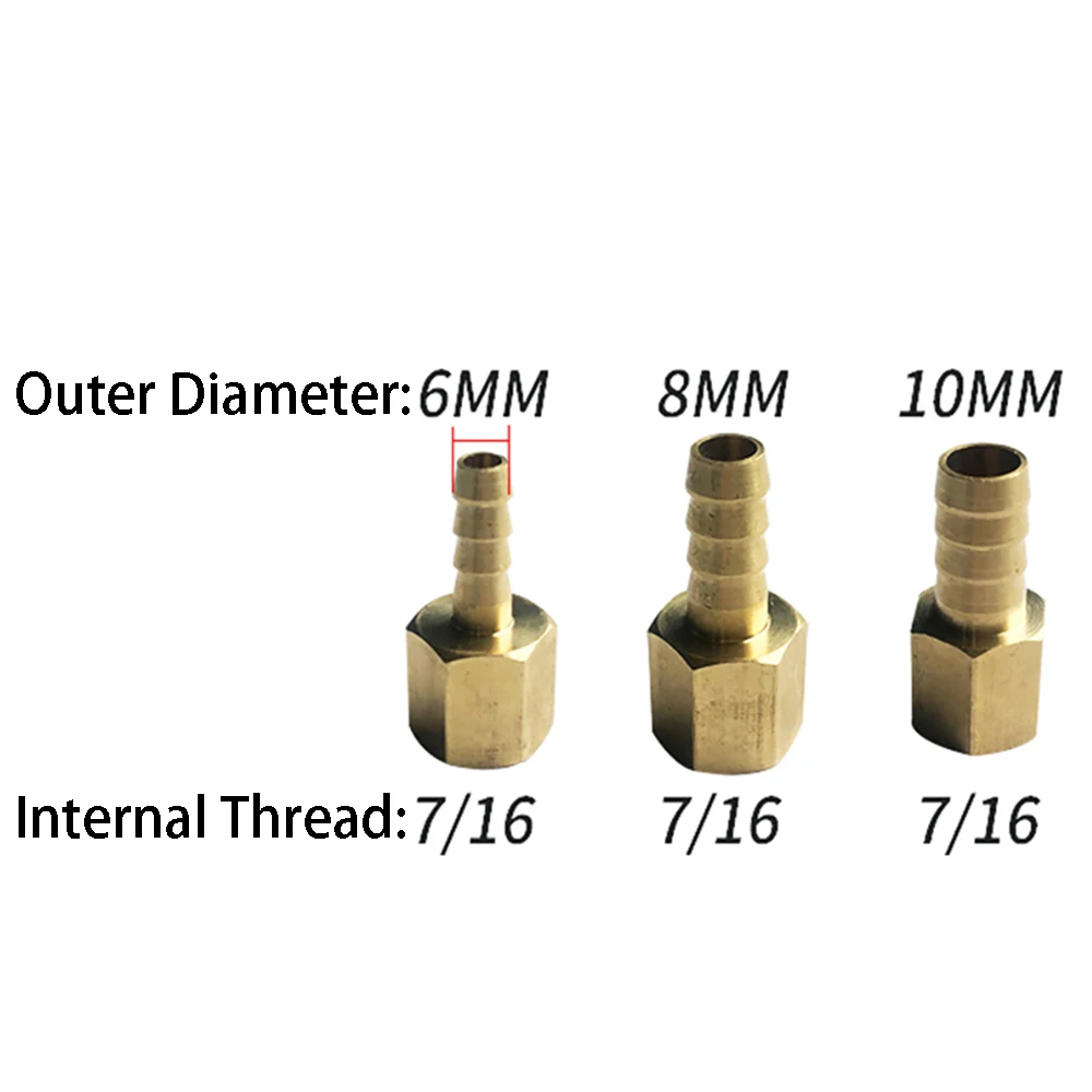 Бронзовый разъем для вакуумного насоса 6/8/10/12 мм бронзовый адаптер стандартных