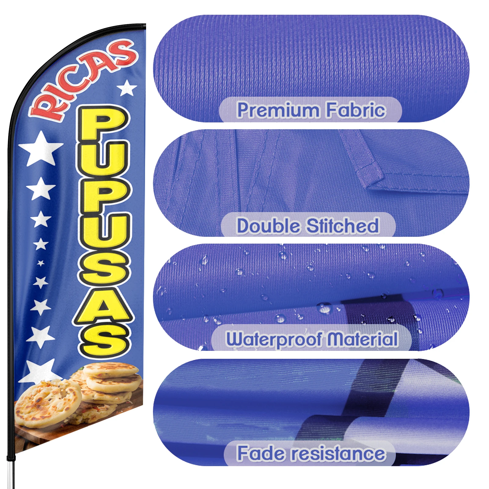 FSFLAG 1 шт. 8 футов игрушечный флаг 2 перьевой с комплектом столбов и наземным шипом