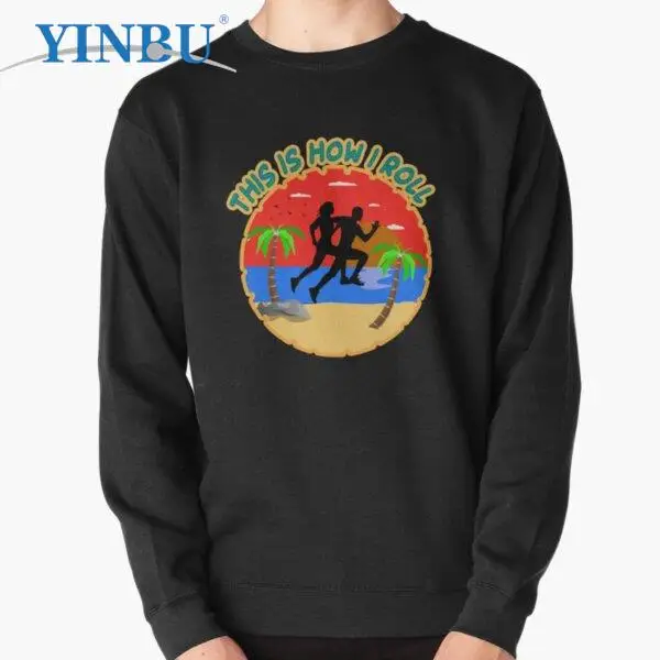 

Как я ролл активный, пуловер для фитнеса, новые толстовки с капюшоном, модная одежда для мужчин, уличная одежда