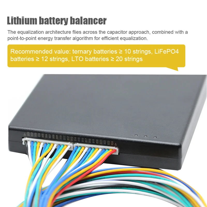 Умный активный Балансирующий литиевый аккумулятор GT-24S 4A умный эквалайзер