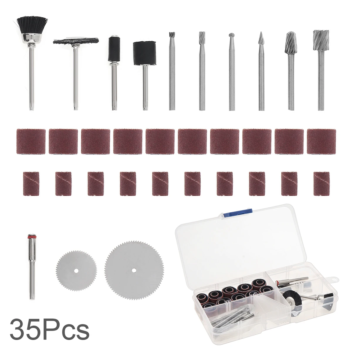 

Mini Electric Grinding Accessories Engraver Abrasive Tools Cutting Carving Set for Electric Drill Grinding Polishing Saw Blade