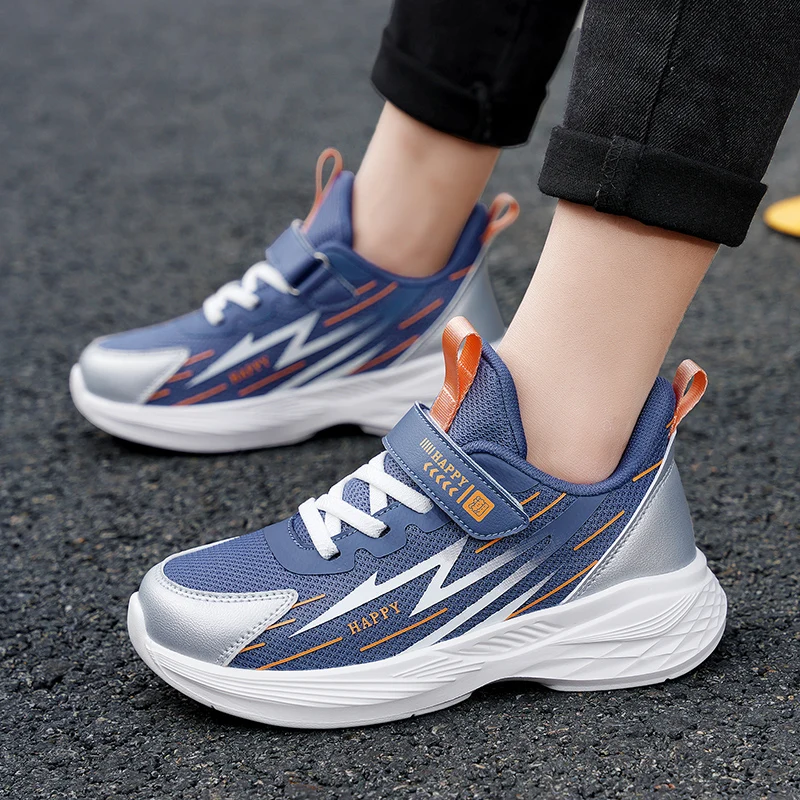 2023 Kids Sneakers Sport Casual Shoes Girls Pink Breathable Lightweight Running Shoes Boy Sneakers Tenis Antislip Children Shoes enlarge