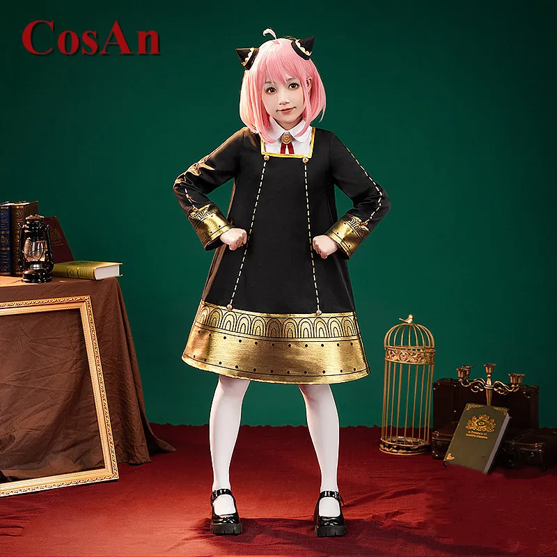 

Косплей Костюм косплея Косплей Аниме шпионская семья Аня Милая одежда для вечеривечерние