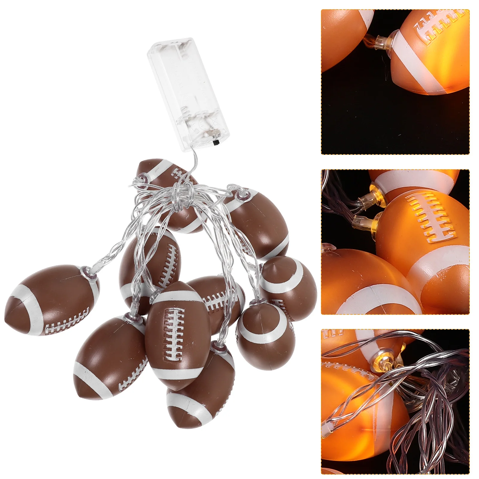 

Kids Soccer Ball Basketball Atmosphere Light Sports Party Favors Theme Lights Rugby Hanging Supplies Themed Decorations