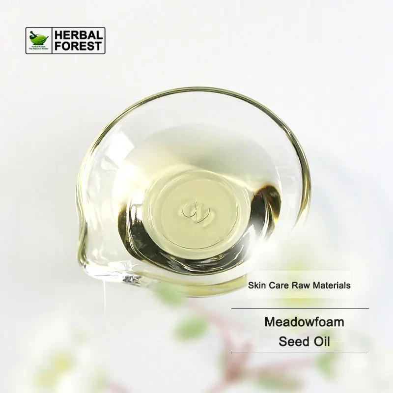 

Natural Meadowfoam Seed Oil Rebuild Skin Barrier Resist Oxidation Moisturize Repair Anti Allergy Skin Care Base Oil