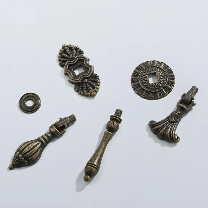 1 шт. ручка для шкафа под античную латунь