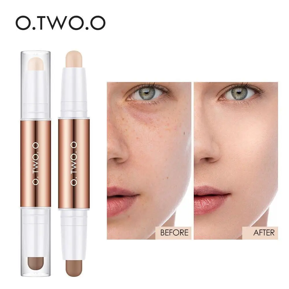 

Double-head Contour Stick Contour Pen Waterproof Matte Finish Highlighters Shadow Contouring Trimming Stick Cosmetics For Face