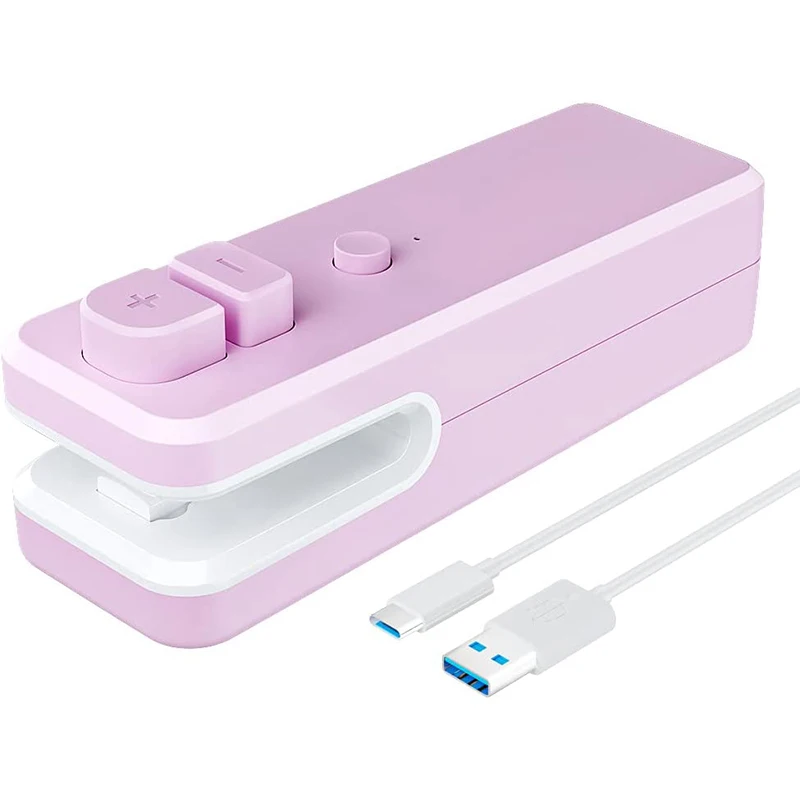 

New Battery Plastic Heat Sealing Chips Bag Handheld Portable Machine Snack Kitchen Bread Portable Powered Electric Sealer