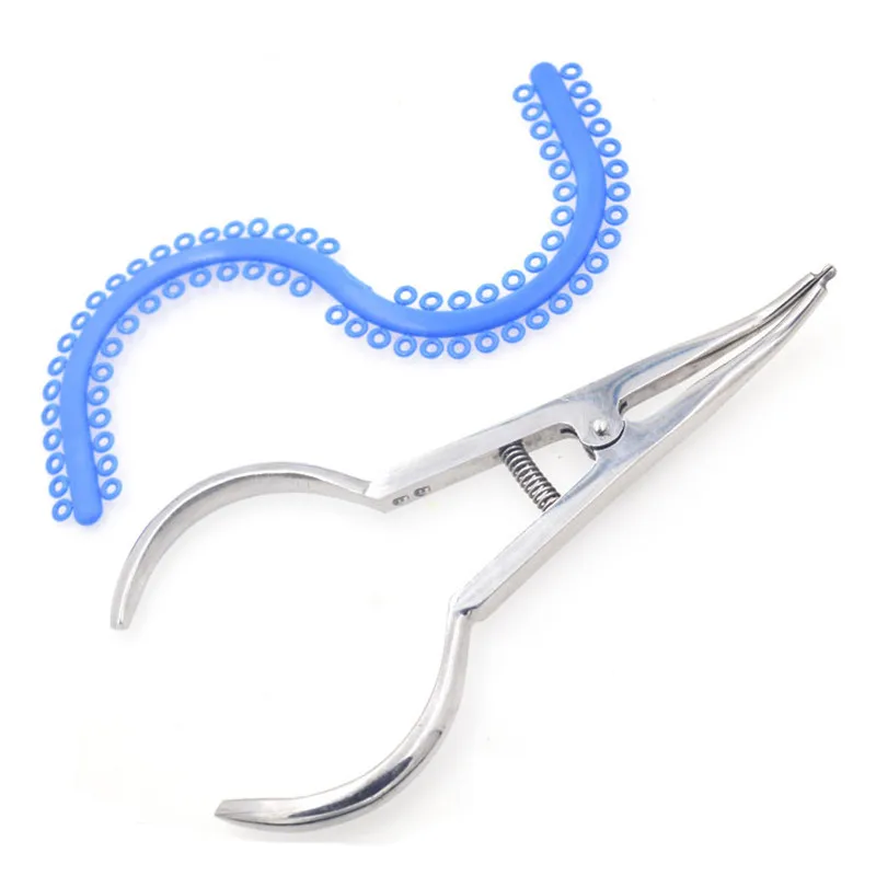 

Dental Orthodontic Separator Placing Pliers Elastic Separators Circle Rubber Ring Steiner Ligature Pliers Ligature Ties Forceps