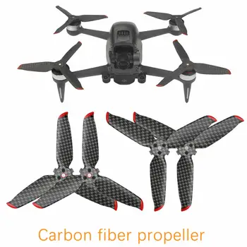 For DJI FPV Carbon Fiber Propeller Hard and Durable Lightweight Propellers 5328S Foldable Low Noise Props Blades Accessories