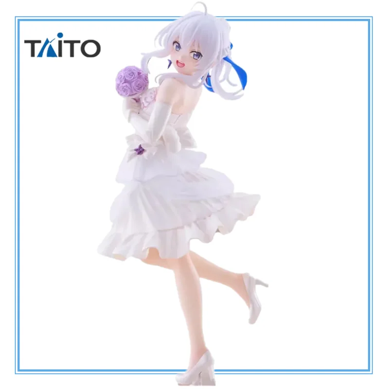В наличии Taito Coreful Figure Majo No Tabitabi Elaina Dress Ver. Кукла Kawaii оригинальная аниме-модель