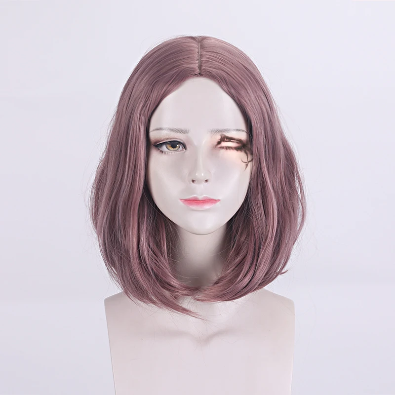 

Game Elden Ring Wife Melina Cosplay Wig Magician Witch Melina High Temperature Wire Hair With Wig Cap For Women
