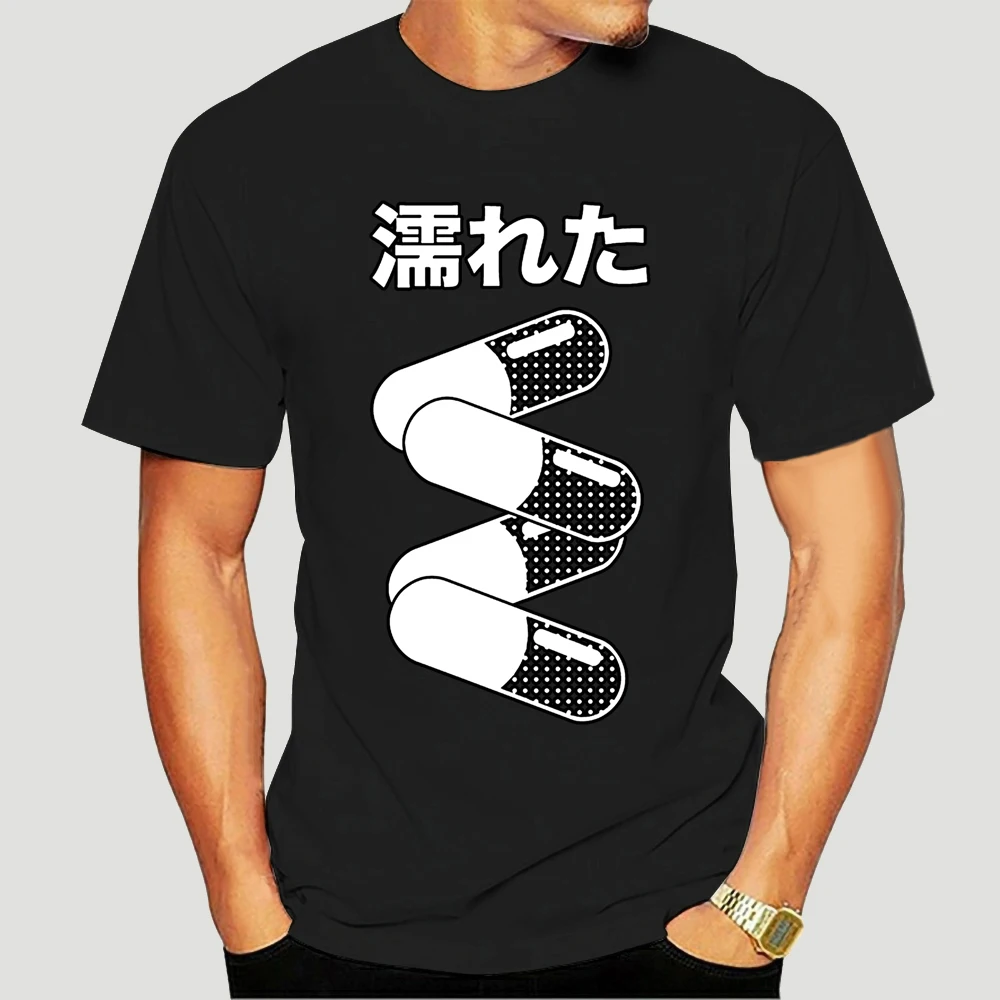 Футболка мужская с коротким рукавом круглым вырезом и принтом аниме |