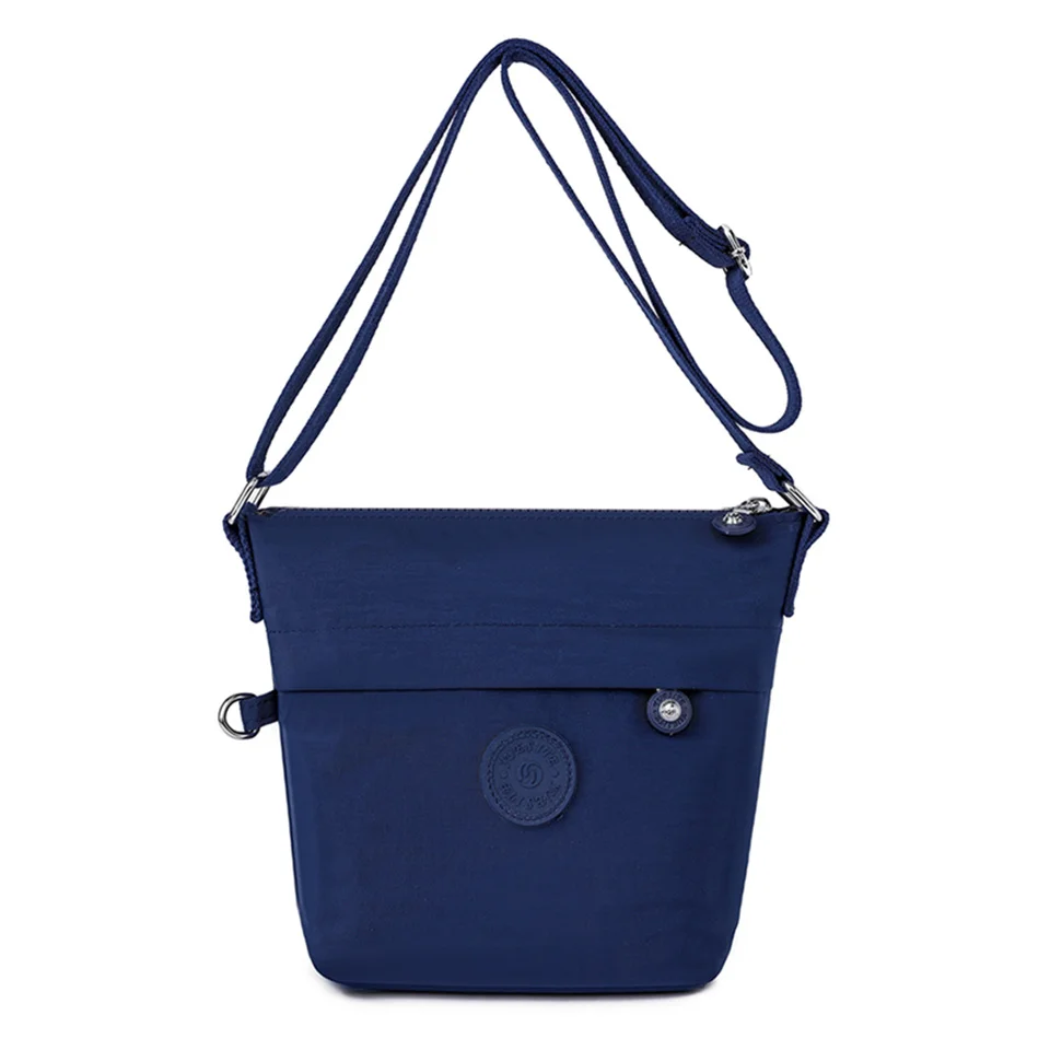 Women Nylon Travel Shoulder Bag Casual Crossbody Bags Good Qualtiy Outdoor Handbag School Retro Tote Zipper Messenger Bag