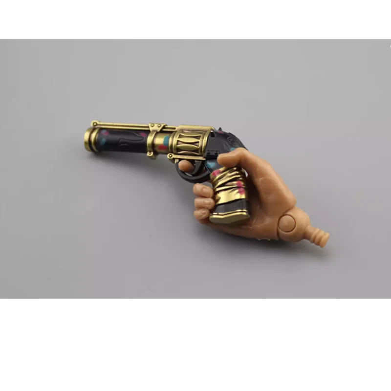 Масштаб 1:6 литая металлическая модель пистолета colt357/Смит и вессонский