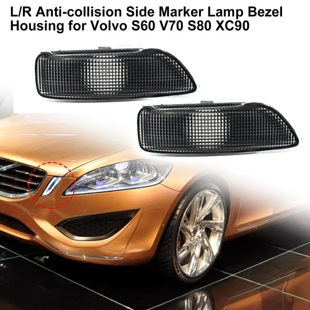 

Side Lamp Bezel Excellent L/R Side Light Housing 30722641 30722642 Portbale Side Marker Lamp Bezel