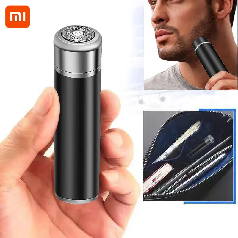 Новая электробритва Xiaomi портативная перезаряжаемая мини-бритва для путешествий