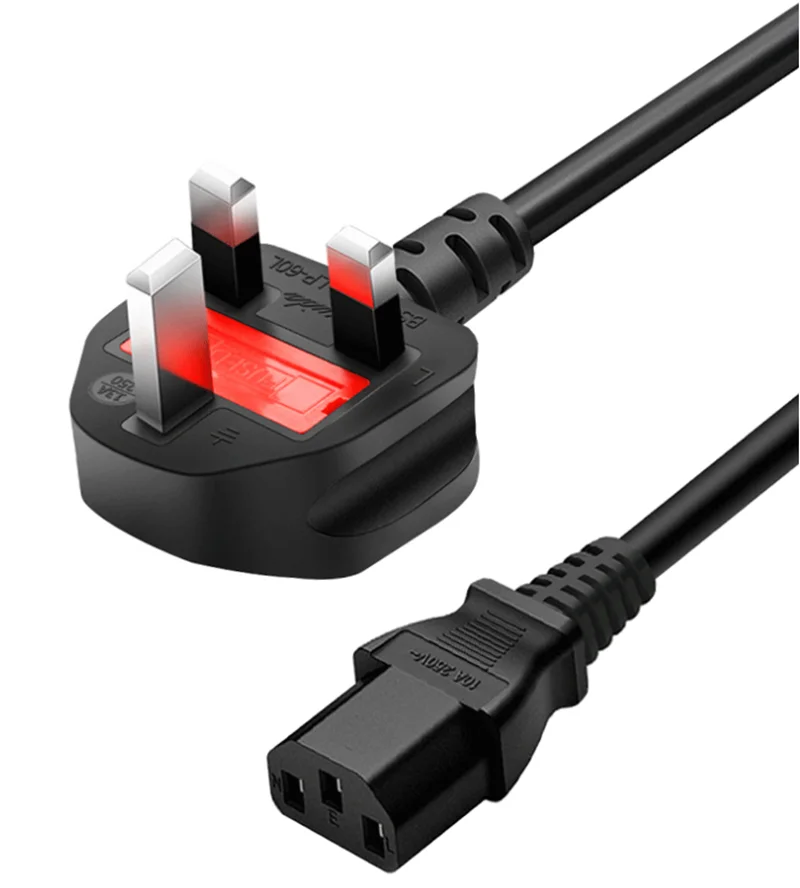 Удлинительный шнур питания для ПК 1 2 м штепсельная вилка