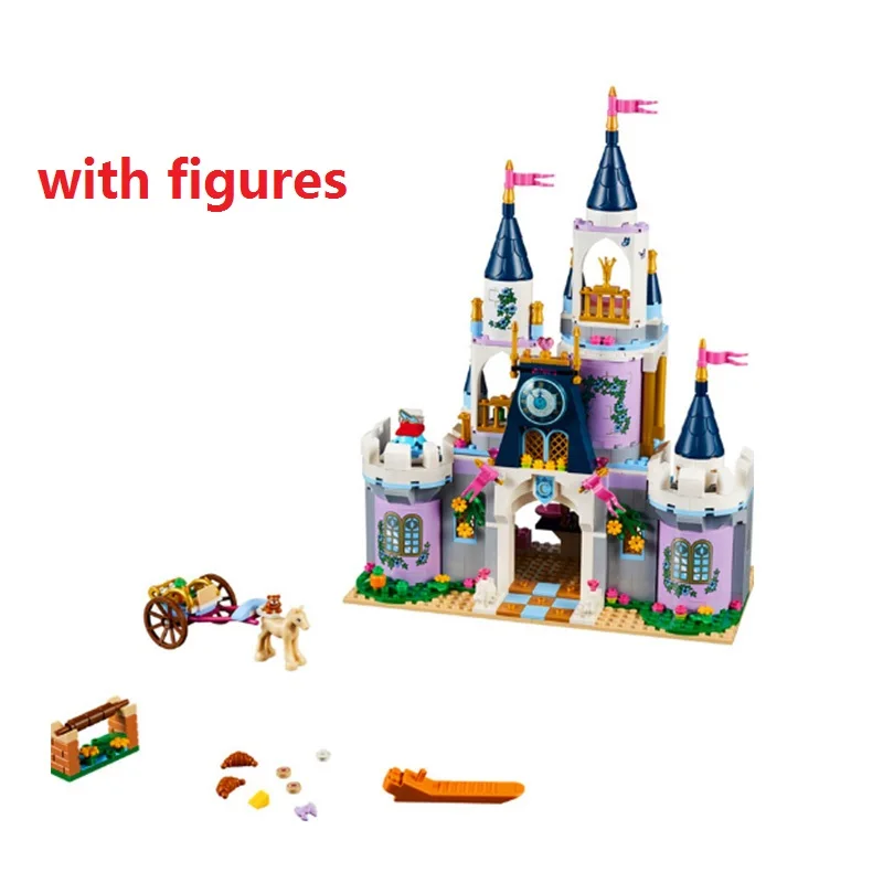 

Серия принцессы 41154 замок мечты Золушки 41153 лодка для королевского праздника Ариэль 41152 сон красавица 41151