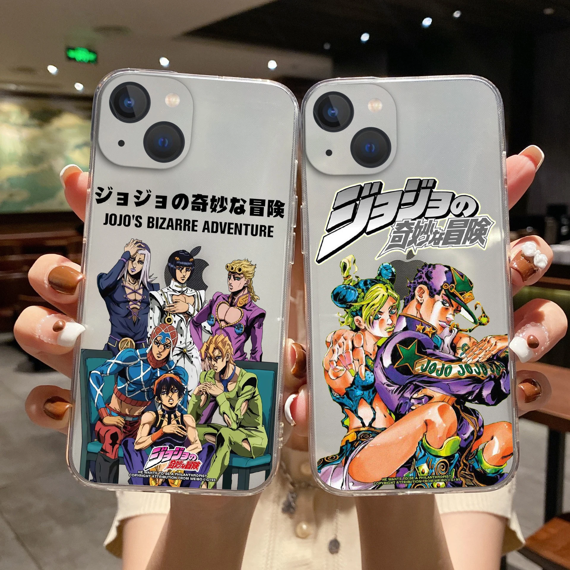

JoJo's Bizarre Adventure JoJo Anime Phone Cover For iPhone 11 12 13 14 Pro Max X XR XS Max 7 8 14Plus 13 Mini Soft Silicone Case
