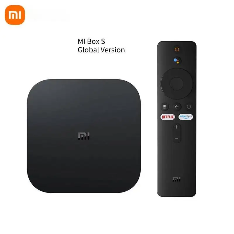ТВ-приставка Xiaomi Mi TV Box S 4K Ultra HD Android 9 0 HDR 2 ГБ 8 WiFi DTS многоязычный смарт-приставка