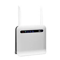 4g lte wireless wifi router 300mbps high power industrial grade cpe router with antennas and sim card slot us plug