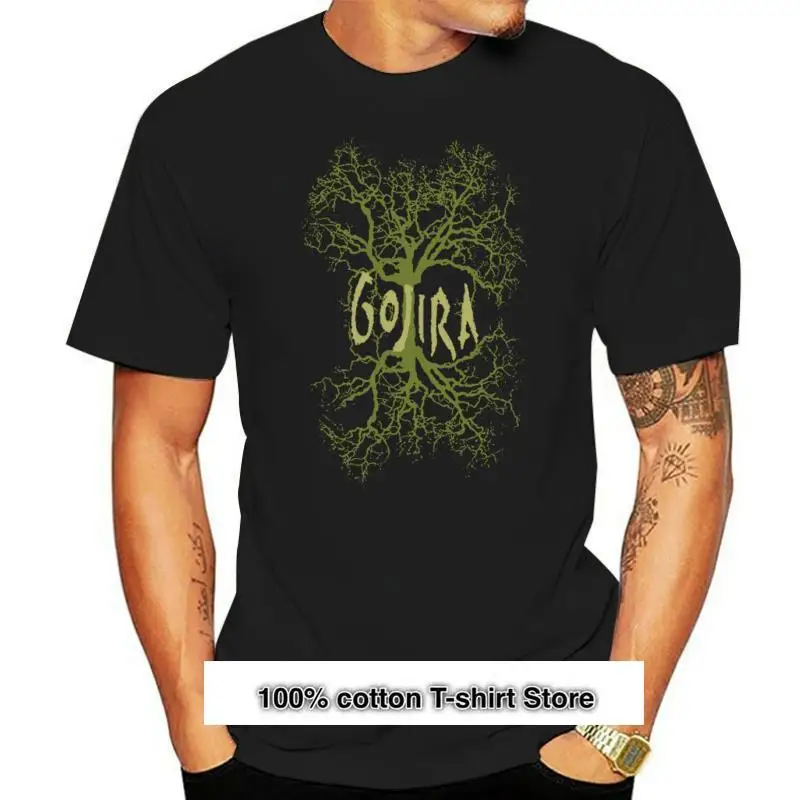 

Gojira-camiseta negra para hombre, camisa de Fan con banda de Metal, talla S-3Xl, transpirable
