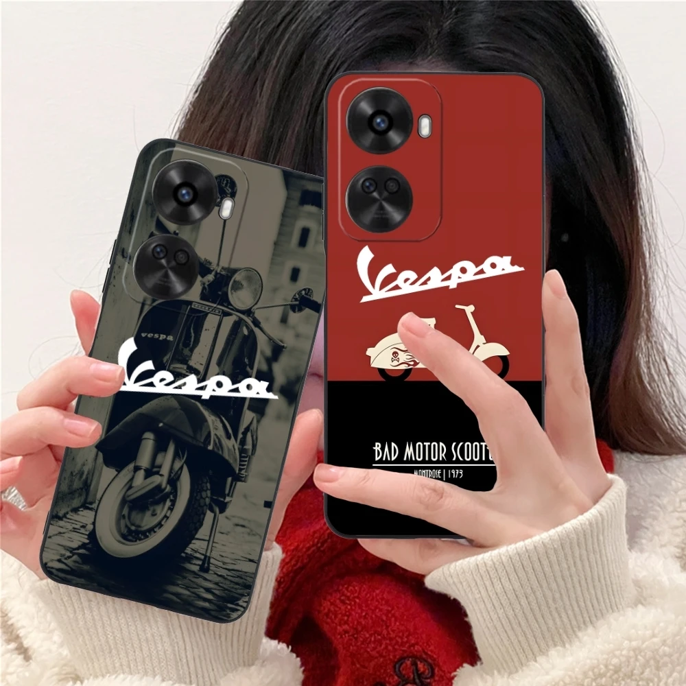 Чехол для мобильного телефона с рисунком V-Vespa Huawei Nova 12 11 10 9 8 7 Pro SE