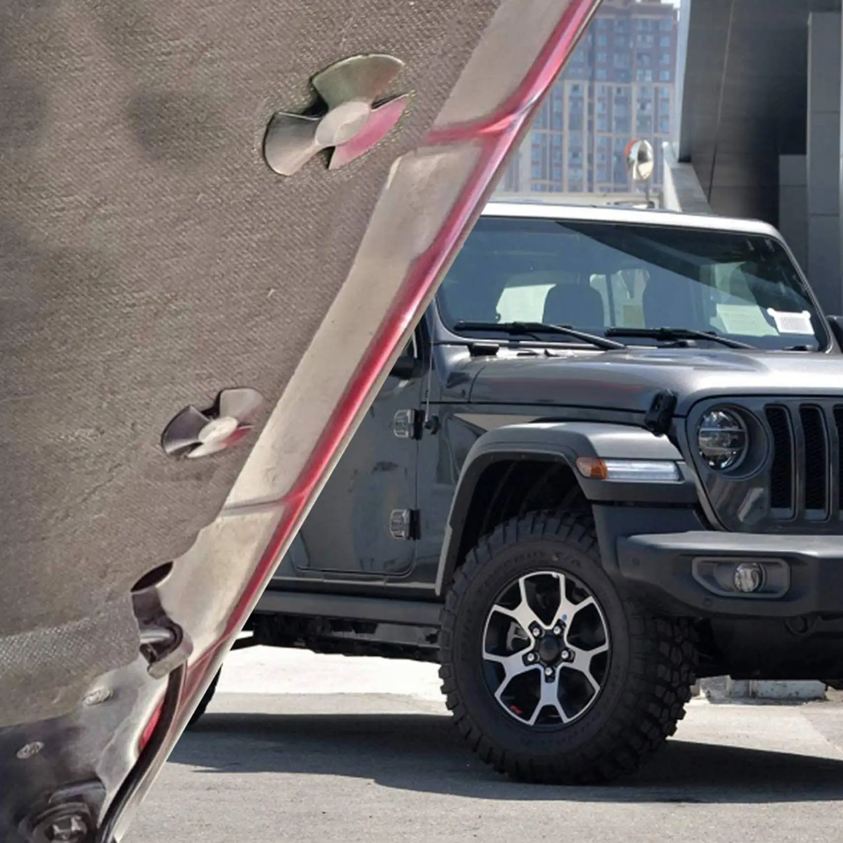 25 шт. автомобильный бампер изоляционная крышка фиксаторы для Chrysle JEEP Dodge Ram 4878883