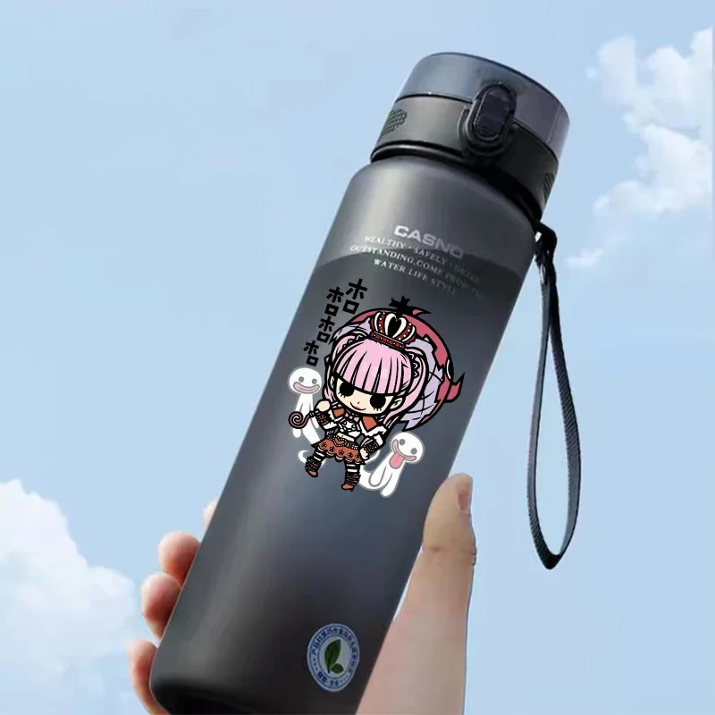 Анимация ONE PIECE Q Version Kawaii Cartoon Perona Kuzan Printing Frosted Sports Water Cup пластиковая фотография