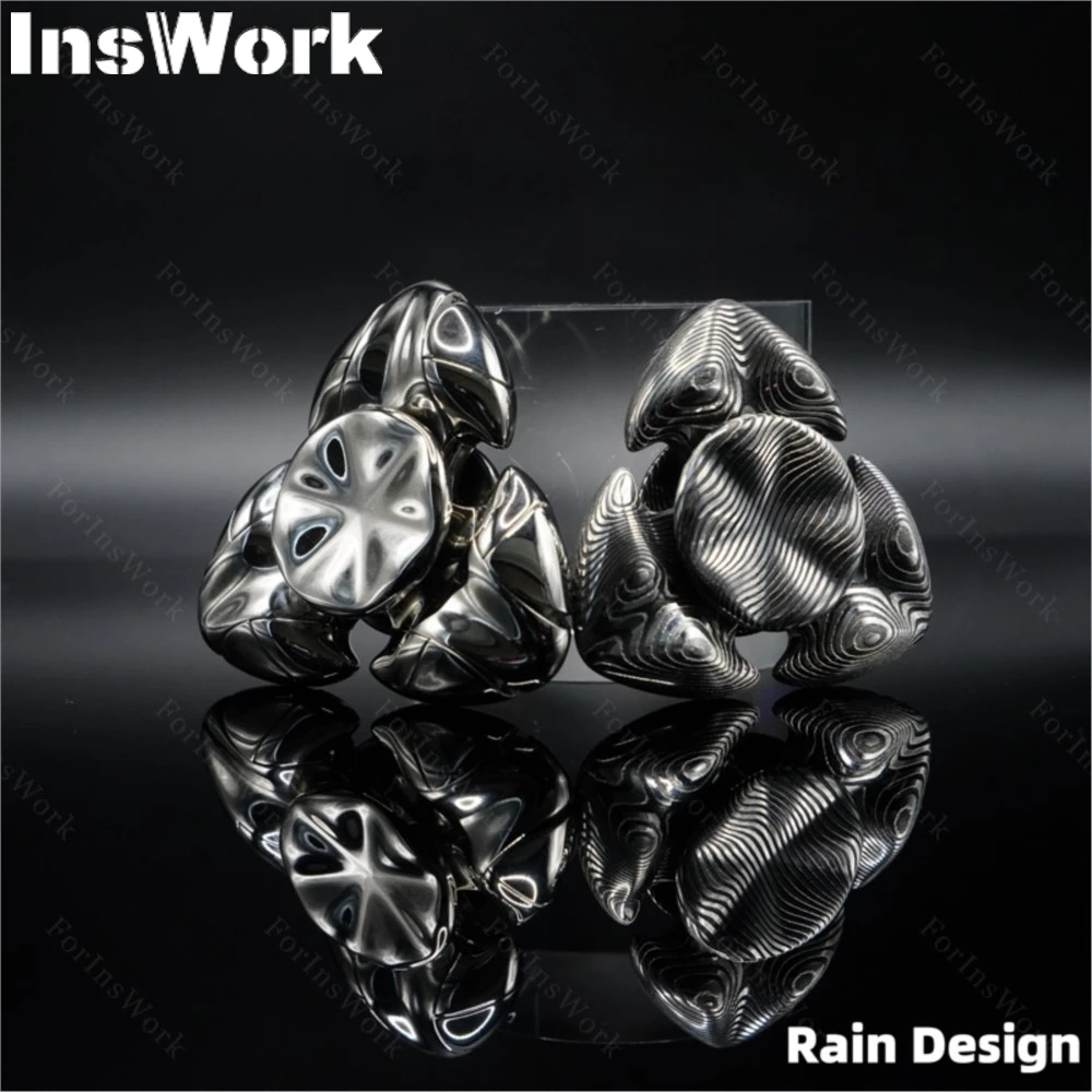 RAIN DESIGN Механический кальмар с открытым ногтем гироскоп на кончике пальца спиннер