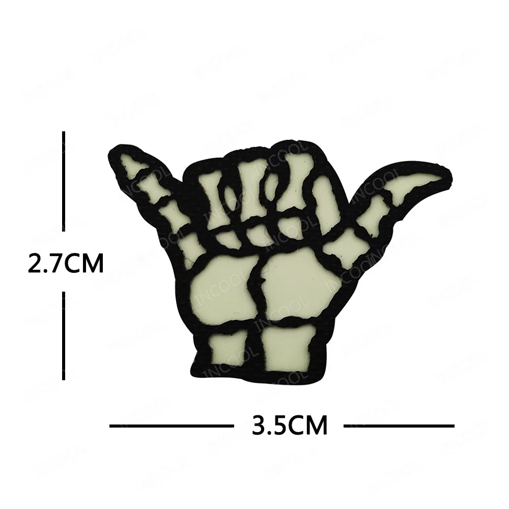 Светоотражающие нашивки для самолета компаса викингов светящиеся в темноте на