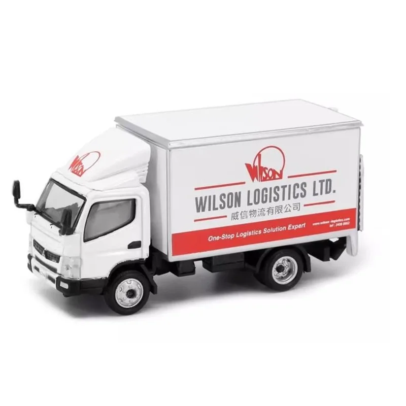 Крошечная модель машины из сплава 1:76 Fu-so Canter wil- son Logistics Ltd № 67