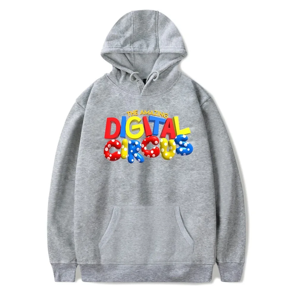 Удивительный цифровой цирк Детский свитшот с принтом Толстовка удивительный