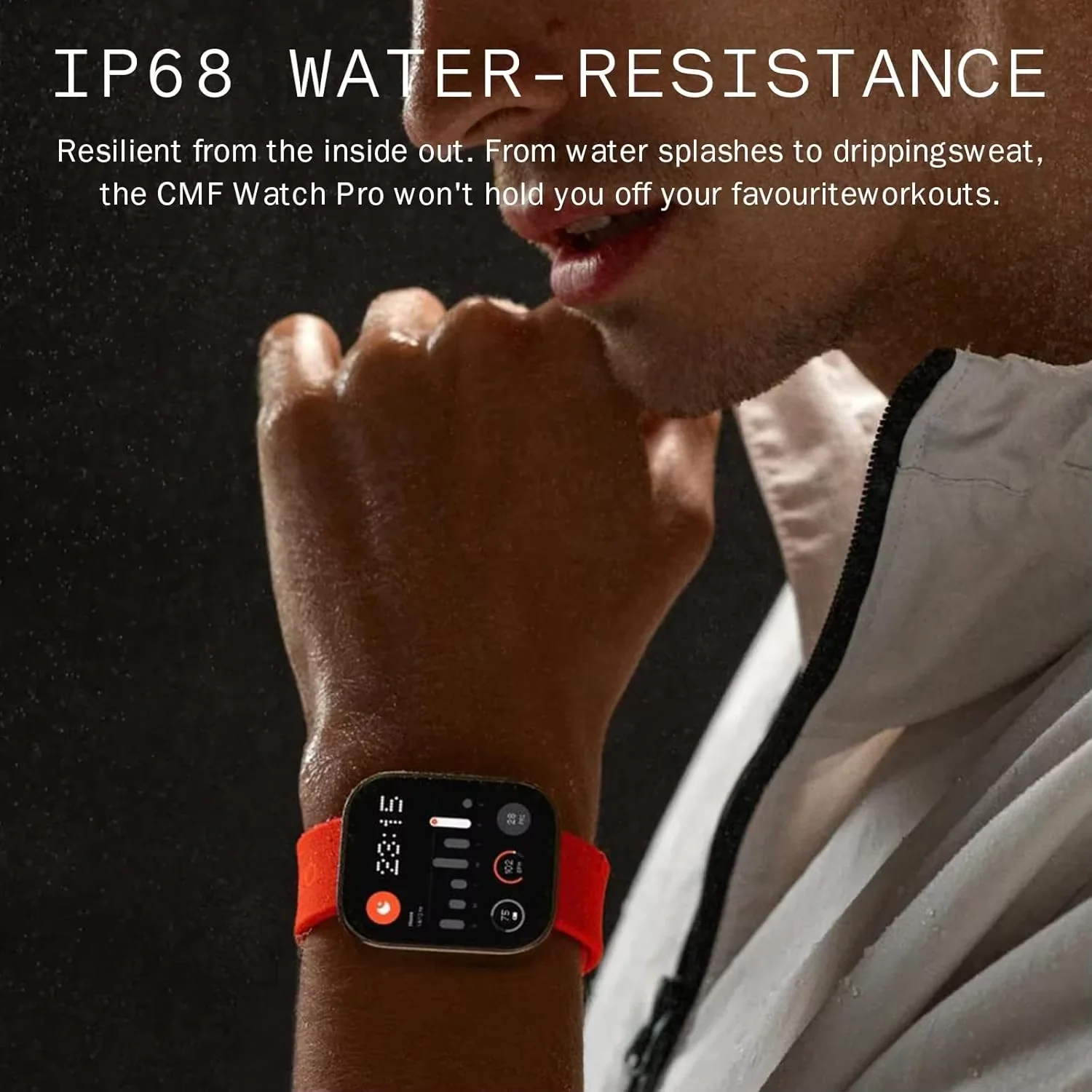 Глобальная версия CMF от Nothing Watch Pro Smartwatch 1 96-дюймовый AMOLED-дисплей Bluetooth 5 3 IP68