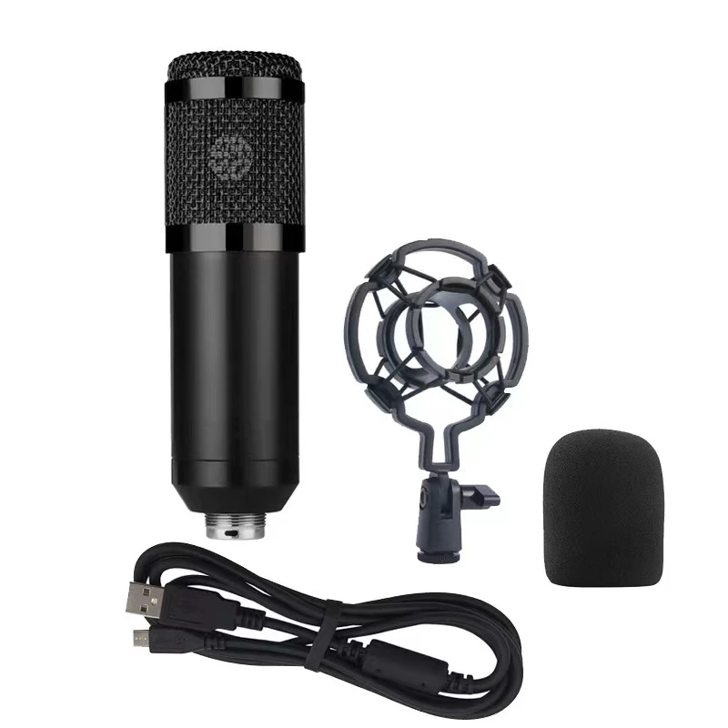 

Upgrade Your Sound with our USB Microphone - Professional 192kHz/24Bit Condenser Mic Kit for PC Computers, Just Plug and Play