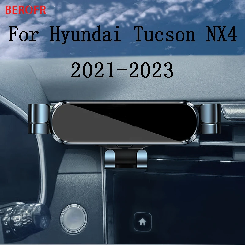 Автомобильный держатель телефона с левым рулем для Hyundai Tucson NX4 2023 2022 2021