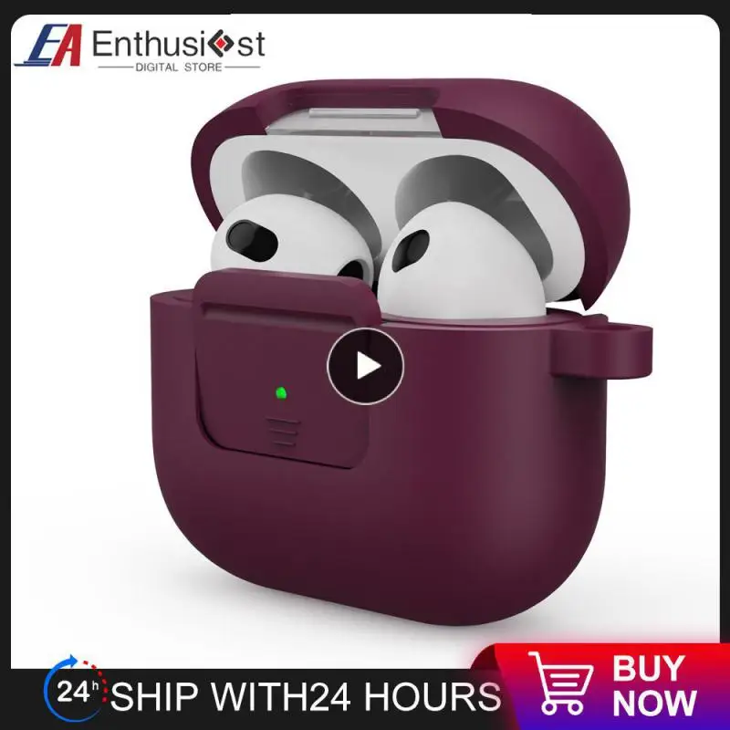 

Easy To Carry Shockproof Headphone Cover Lasting Protection Small Size Drop-resistant Earphone Protective Cover Precision Mould