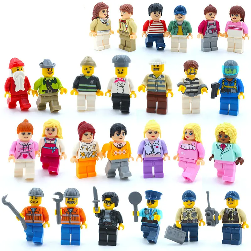 

Детский конструктор «сделай сам», маленькая городская пластиковая сборка, аксессуары для кукол