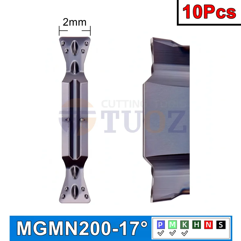 

Твердосплавная вставка TUOZ MGMN200 MGMN300 MGMN400 MGMN500 17 30 градусов MGMN MGGN Токарное лезвие с ЧПУ с прорезями