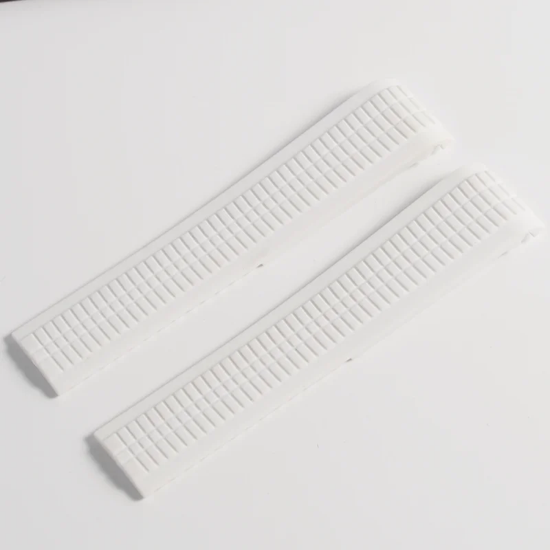 21mm For Patek Philippe Aquanaut Watch Silicone Rubber Strap Band Red Clasp