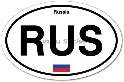 

PL FIN ZA США Наклейка с кодом страны Флаг Бампер Водонепроницаемая виниловая наклейка