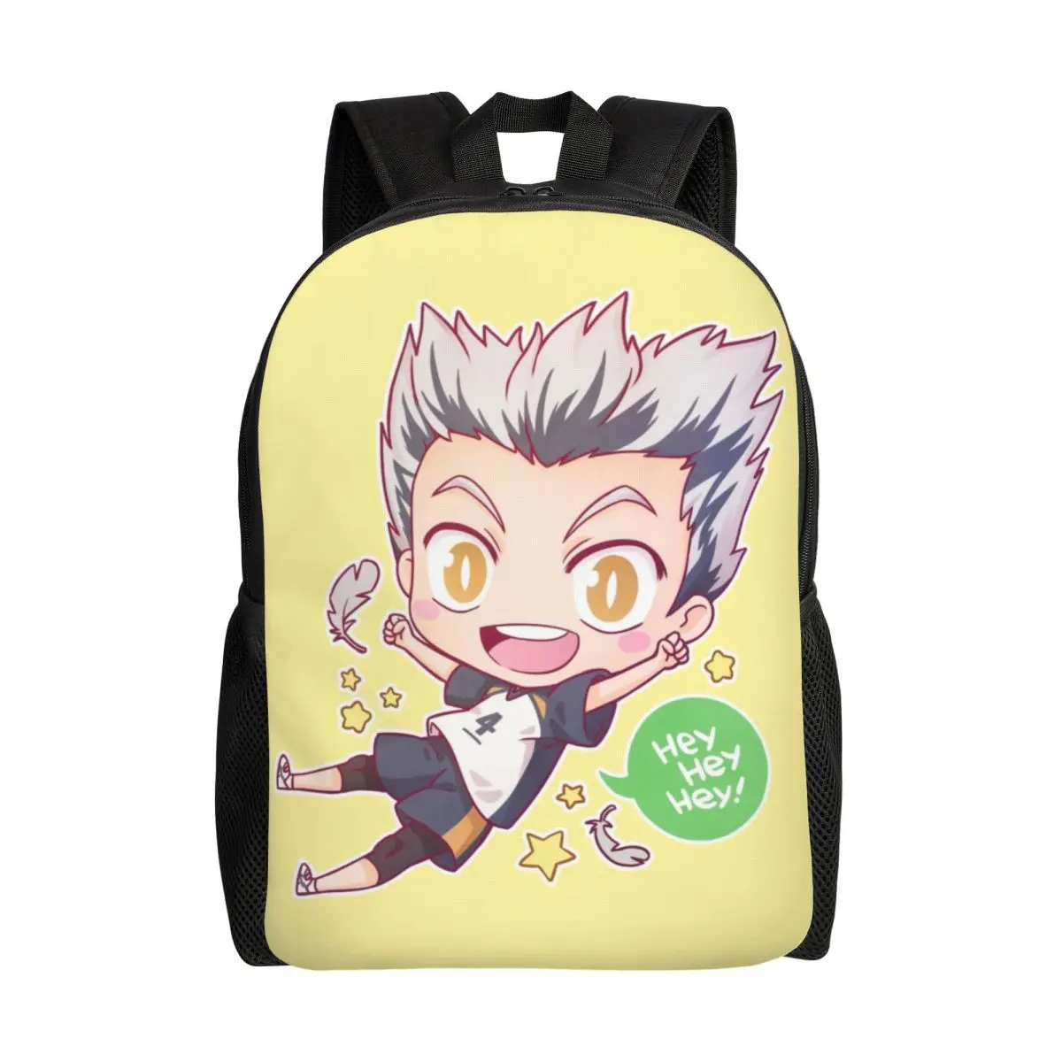 

Haikyuu Bokuto Kotaro Travel Backpack Women Men School Computer Bookbag Anime Manga Volleyball Club College Student Daypack Bags