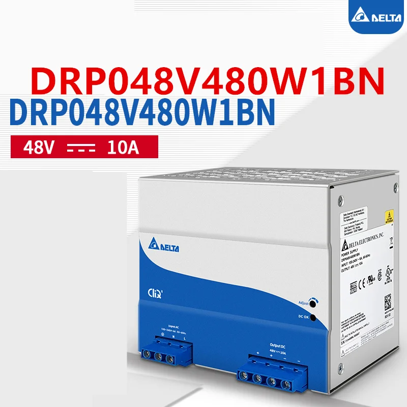 Новый оригинальный рельсовый переключатель питания для DELTA 48V10A 480 Вт переключатель питания DRP048V480W1BN